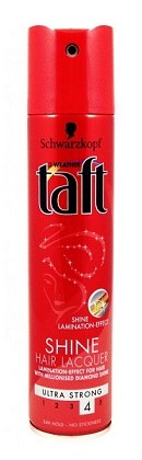 Taft lak na vlasy UST 4 červený Taft lak na vlasy UST 4 červený - Kosmetika Pro ženy Vlasová kosmetika Laky, tužidla